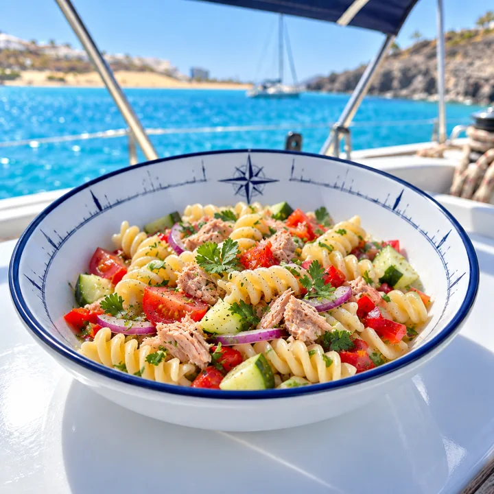 Pasta salad with tuna