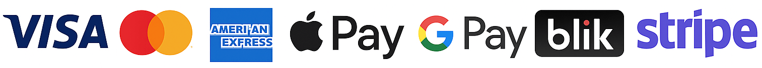Obsługiwane płatności
